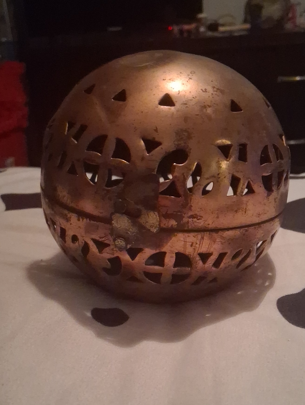 Brass Nesting Ball